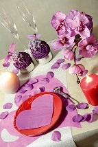 Set de table coeur