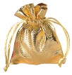 Sachet tissu brillant